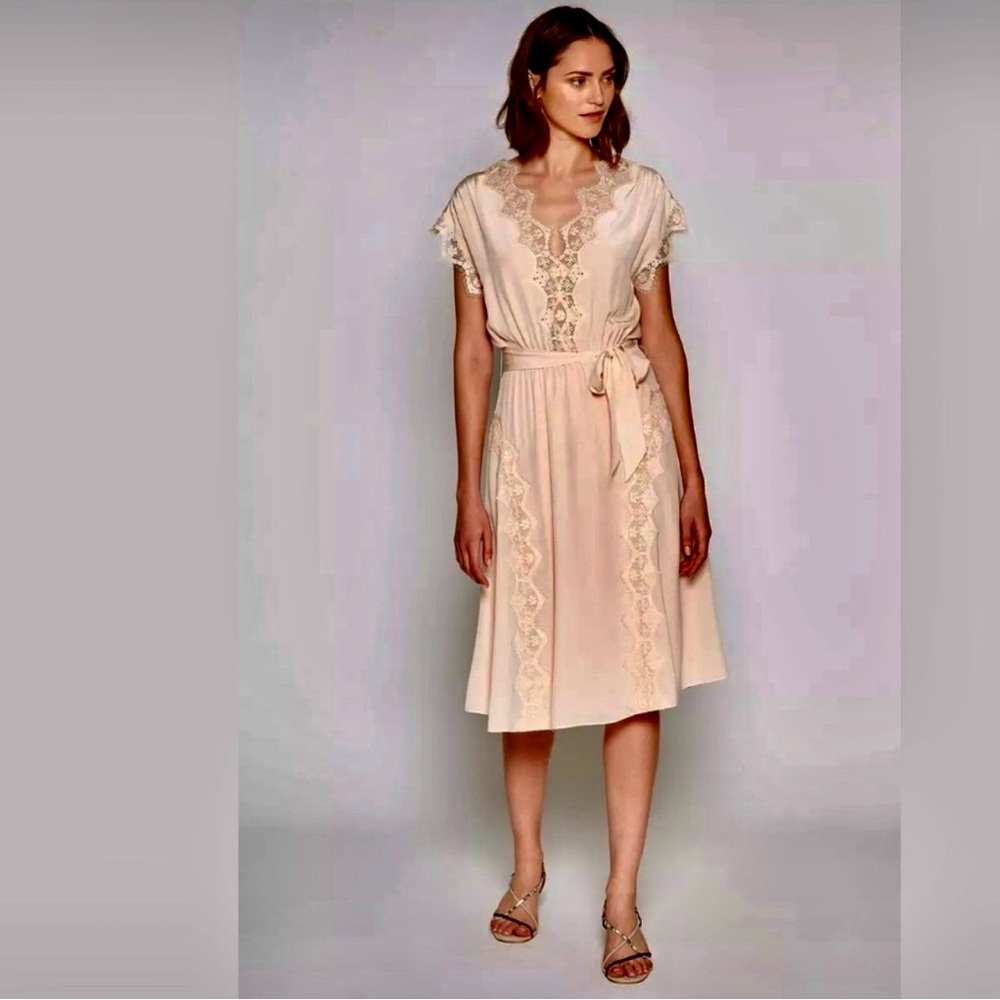 NWT-JOIE MAGDELEN SILK DRESS